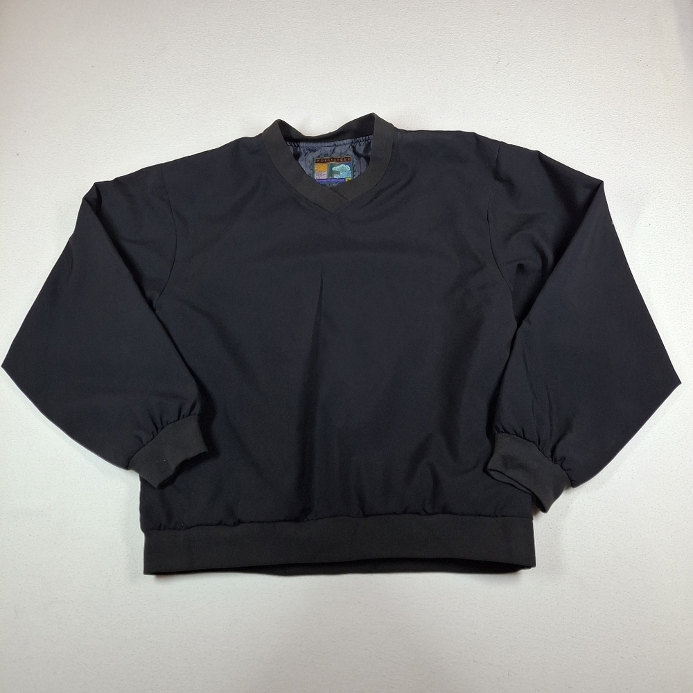 Black Golf Pullover